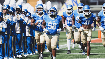 Allen cruises past Central State on Homecoming