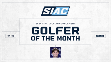 SIAC announces Golfer of the Month - March 2024