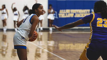 Allen University Lady Yellow Jackets Overcome Halftime Deficit to Take Down Benedict