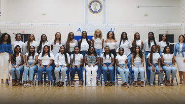 Allen Women’s Volleyball Makes Program History with Seven Honorees on AVCA Team Academic List